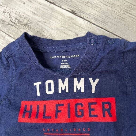 Tommy Hilfiger toddler t-shirt 3-6 mo - Picture 3 of 3